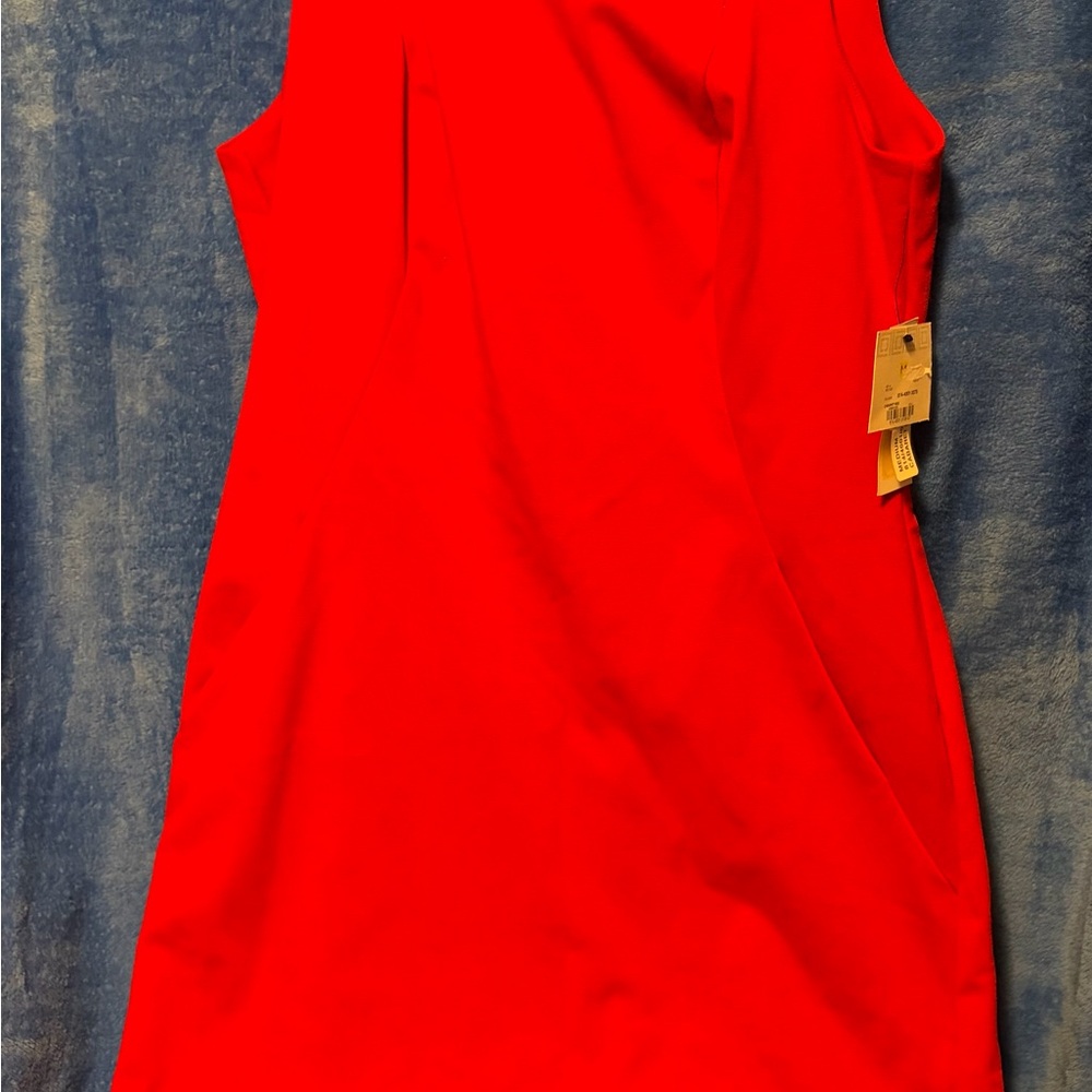 Liz Claiborne Vibrant Red Mini Dress